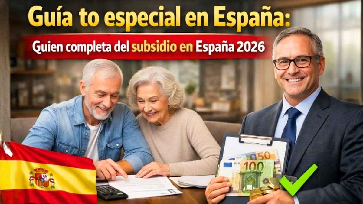 Guía completa del subsidio especial en España 2026 cómo solicitarlo y quién lo recibe